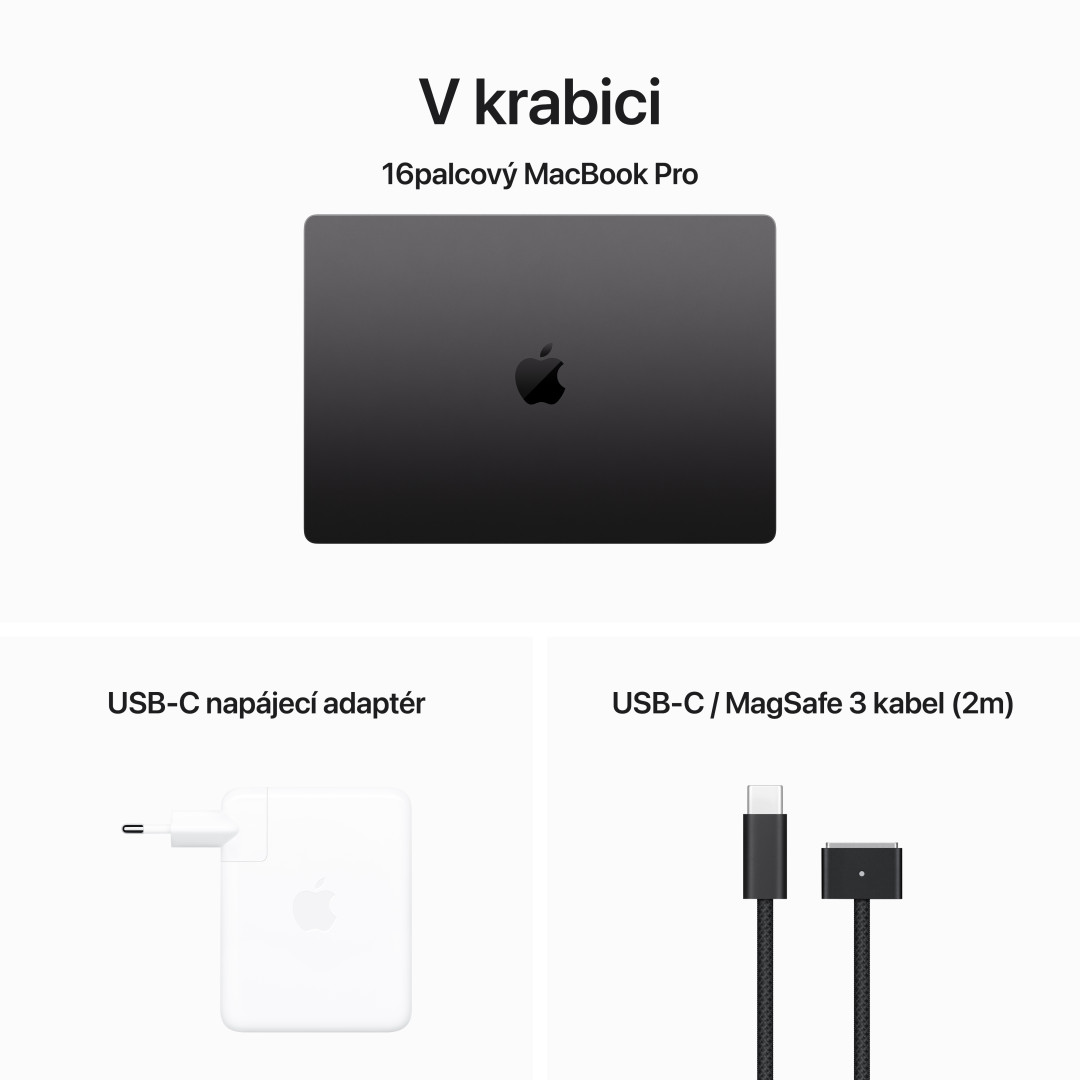 Apple MacBook Pro 16'' M3 Max CZ 2023 Space Black (MRW33CZ/A)