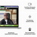 Apple MacBook Pro 16'' M3 Max CZ 2023 Stříbrný (MUW73CZ/A)