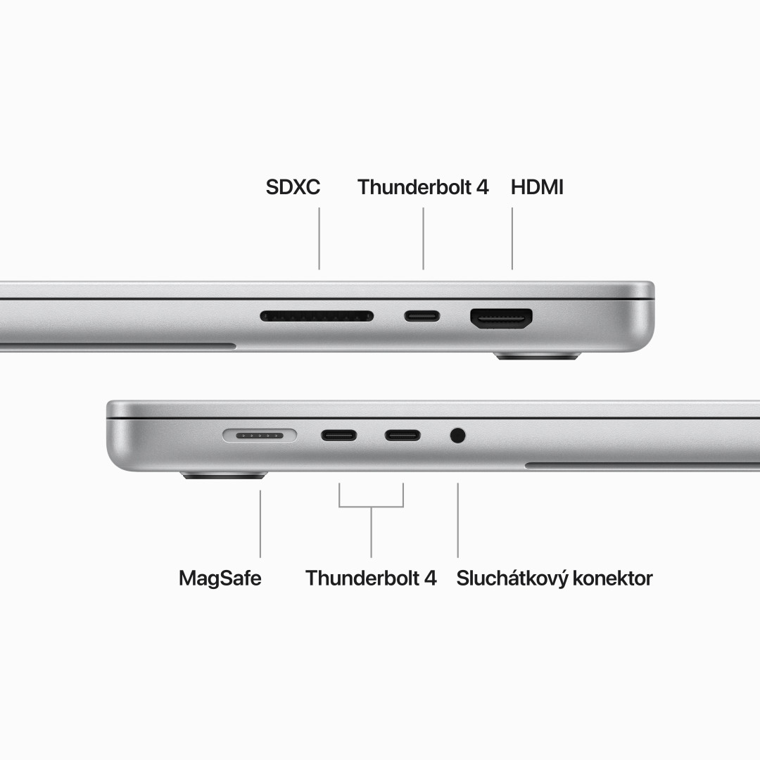Apple MacBook Pro 16'' M3 Pro CZ 2023 Silver (MRW63CZ/A)