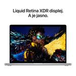 Apple MacBook Pro 16" M5 Pro 24 GB, 1 TB SSD, strieborný