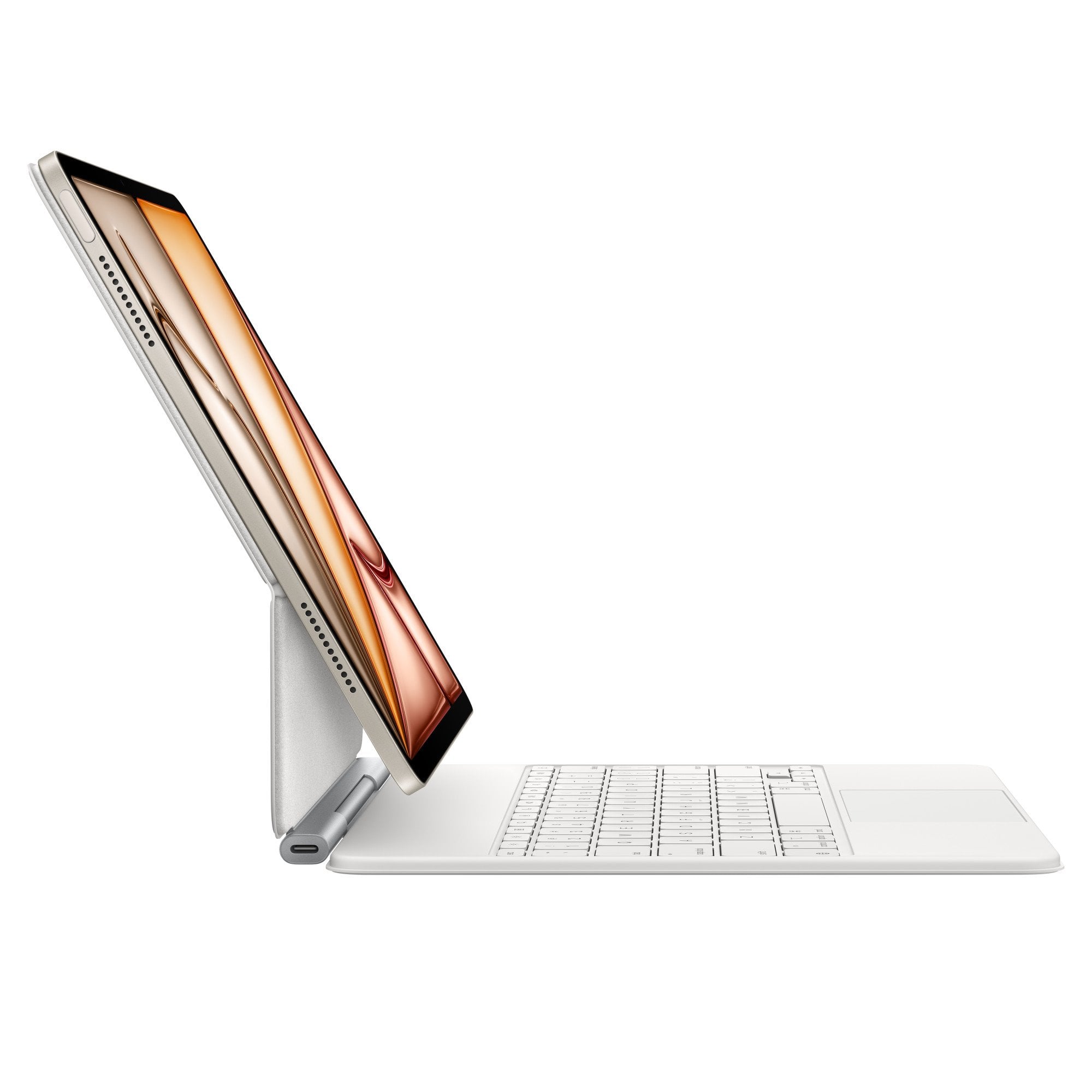 Apple Magic Keyboard pro iPad Air 13" (M3/M4) - CZ - bílá