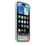 APPLE Silikónový kryt na iPhone s MagSafe pre iPhone 14 Pro, jednofarebný modrý