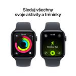 Apple Watch SE 3 GPS 40mm Aluminium Case Midnight Sport Band - S/M