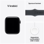 Apple Watch SE 3 GPS 44mm Midnight Sport Band - S/M