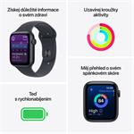 Apple Watch SE 3 GPS + Cellular 44 mm, hliníkové puzdro v odtieni Starlight so športovým remienkom Starlight – S/M