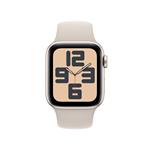 Apple Watch SE 40mm Hvězdně bílý hliník s hvězdně bílým sportovním řemínkem - S/M