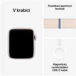 Apple Watch SE Cellular 44 mm Hviezdne biely hliník s hviezdne bielym športovým remienkom