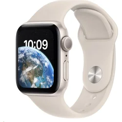 Apple Watch SE GPS 40 mm hliníkové puzdro Starlight so športovým remienkom Starlight - Bežné (mnjp3cs/a)