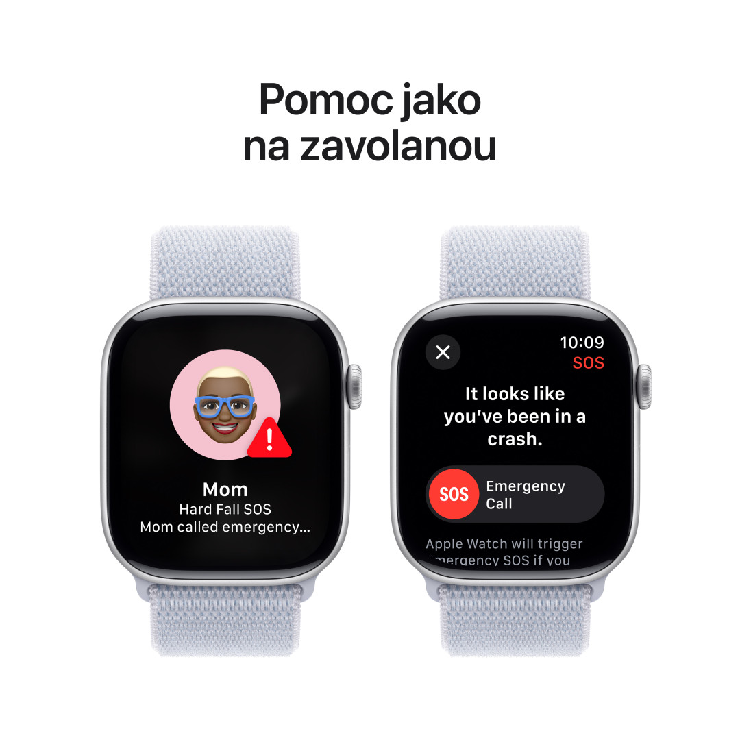 Apple Watch Series 10 GPS + Cellular 46mm Silver Aluminium (MWY23QC/A)