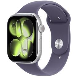 Apple Watch Series 11 GPS 42mm Silver Aluminium Case with Purple Fog Sport Band - M/L (Demo)