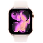 Apple Watch Series 11 GPS + Cellular 42mm ružovo zlatý remienok - S/M