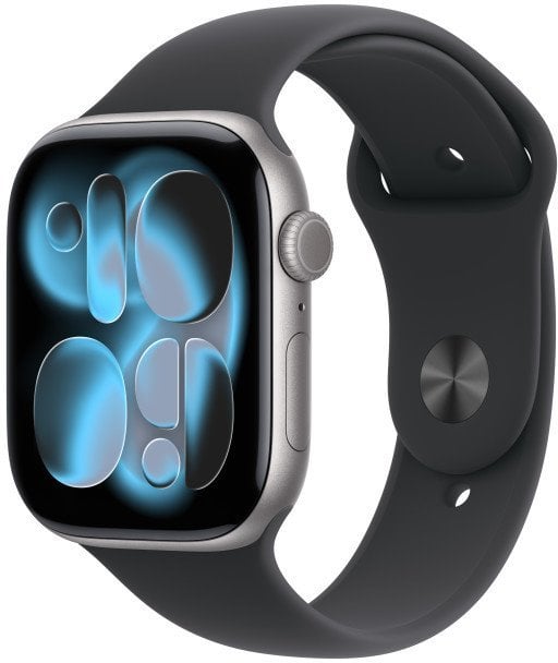 Apple Watch Series 11 GPS + Cellular 46mm Aluminium Case Sport Band - M/L