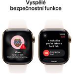 Apple Watch Series 11 GPS + Cellular 46mm Gold Titanium + Sport Band - M/L