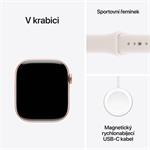 Apple Watch Series 11 GPS + Cellular 46mm Rose gold, Sport Band - M/L
