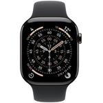 Apple Watch Series 11 GPS + Cellular 46mm Titanium + Black Sport Band - S/M