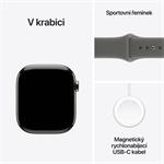 Apple Watch Series 11 GPS + Cellular 46mm Titanium + Grey Sport Band - M/L