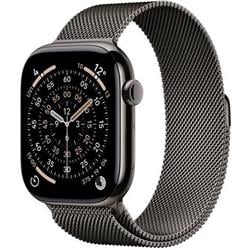 Apple Watch Series 11 GPS + Cellular 46mm Titanium + Milánska slučka - S/M