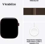 Apple Watch Series 12 GPS 42mm Dark Bronze Aluminium Case with Dark Bronze Milanese Loop