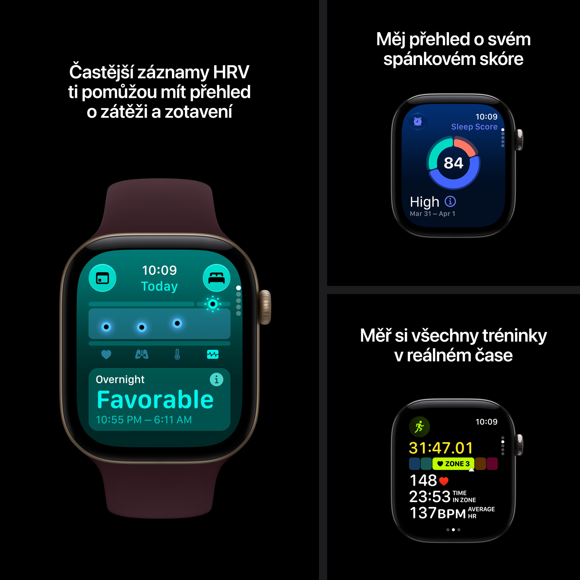 Apple Watch Series 12 GPS 42mm Dark Bronze Aluminium Case with Olive Sport Band - M/L