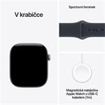 Apple Watch Series 12 GPS + Cellular 42 mm, hliníkové puzdro v farbe Space Grey s modrým športovým remienkom – M/L