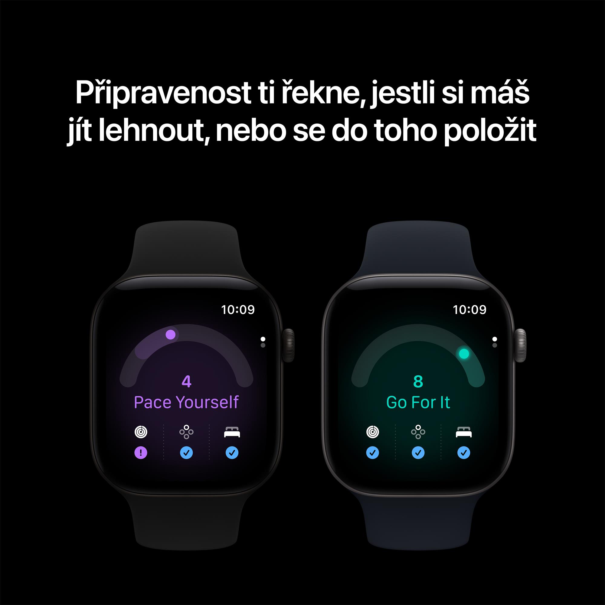 Apple Watch Series 12 GPS + Cellular 42mm Dark Bronze Aluminium Case with Olive Sport Band - S/M