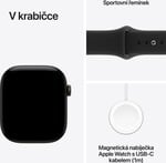 Apple Watch Series 12 GPS + Cellular 46mm Black Aluminium Case with Black Sport Band - M/L