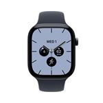 Apple Watch Series 12 GPS + Cellular 46mm Night Blue Ceramic Case with Navy Blue Sport Band - M/L
