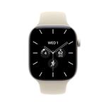 Apple Watch Series 12 GPS + Cellular 46mm Pearl White Ceramic Case with Sand Sport Band - S/M