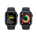 Apple Watch Series 9 41 mm Dark Ink Aluminium so športovým remienkom Dark Ink - M/L