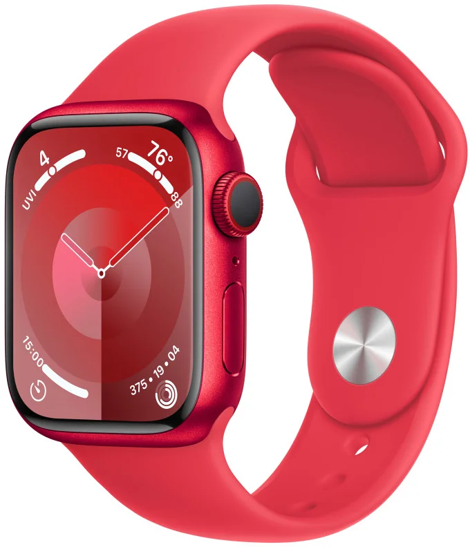 Apple Watch Series 9 41mm Cellular PRODUCT(RED) Červený hliník s PRODUCT(RED) Športový remienok - M/L