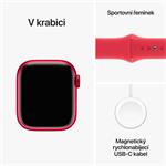 Apple Watch Series 9 41mm PRODUCT(RED) Červený hliník s PRODUCT(RED) Športovým remienkom - M/L