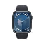 Apple Watch Series 9 45 mm Cellular Dark Ink Aluminium s tmavým atramentovým športovým remienkom -S/M