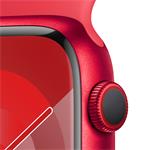 Apple Watch Series 9 45mm Cellular PRODUCT(RED) Červený hliník s PRODUCT(RED) sportovním řemínkem - S/M