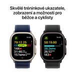 Apple Watch Ultra 2 GPS + Cellular 49mm Black Titanium Case with Black Titanium Milanese Loop - L (MX5V3CS/A)