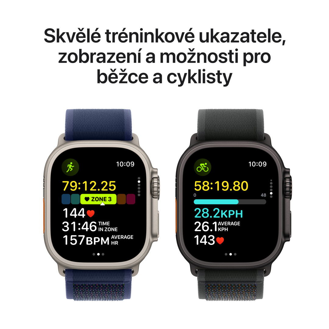 Apple Watch Ultra 2 GPS + Cellular 49mm Natural Titanium Case with Natural Titanium Milanese Loop - L (MX5T3CS/A)