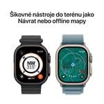 Apple Watch Ultra 3 GPS + Cellular 49 mm čierne, Čierna/uhľová - M/L