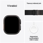Apple Watch Ultra 3 GPS + Cellular 49 mm Titanium Black Titanium Milanese - S