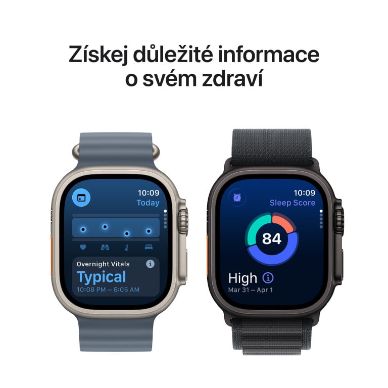 Apple Watch Ultra 3 GPS + Cellular 49 mmTitánové puzdro