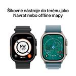 Apple Watch Ultra 3 GPS + Cellular 49mm Black Titan + Black Alpine Loop - S