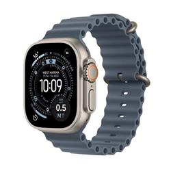Apple Watch Ultra 3 GPS + Cellular 49mm Natural Titanium Case with Anchor Blue Ocean Band (Demo)