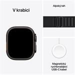 Apple Watch Ultra 3 GPS + Cellular 49mm Titanium Case Black - Large