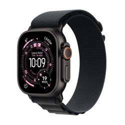 Apple Watch Ultra 3 GPS + Cellular 49mm Titanium Case Black - Large