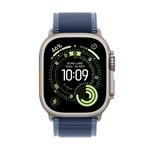Apple Watch Ultra 3 GPS + Cellular 49mm Titanium Case Blue/Bright - M/L