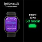 Apple Watch Ultra 4 GPS + Cellular 49mm Natural Titanium Case with Desert Alpine Loop - S