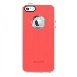 APROLINK iPhone 5/s Luminous Aluminum Ring Case, Pink
