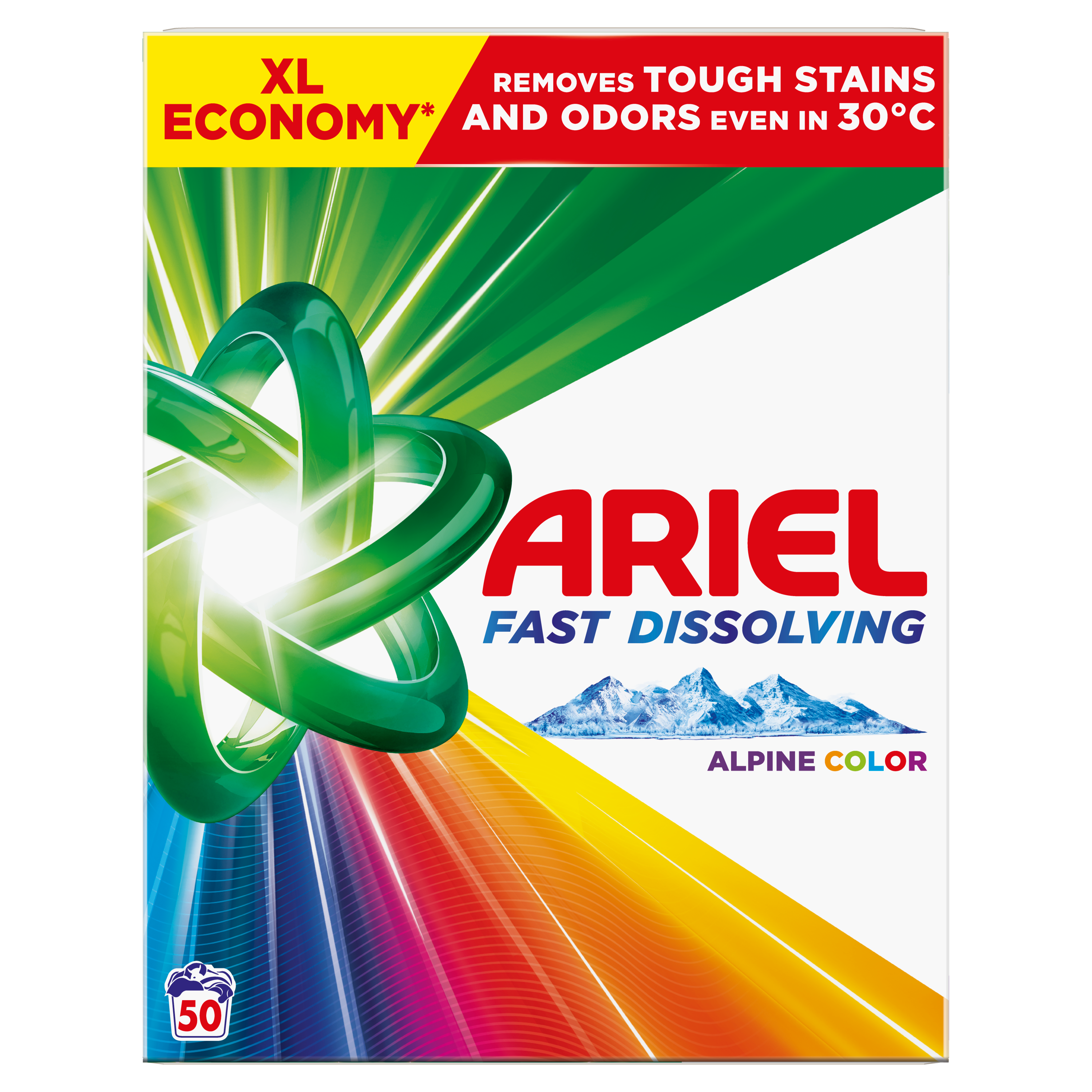 Ariel prací prášok Color 2,75kg/50PD BOX