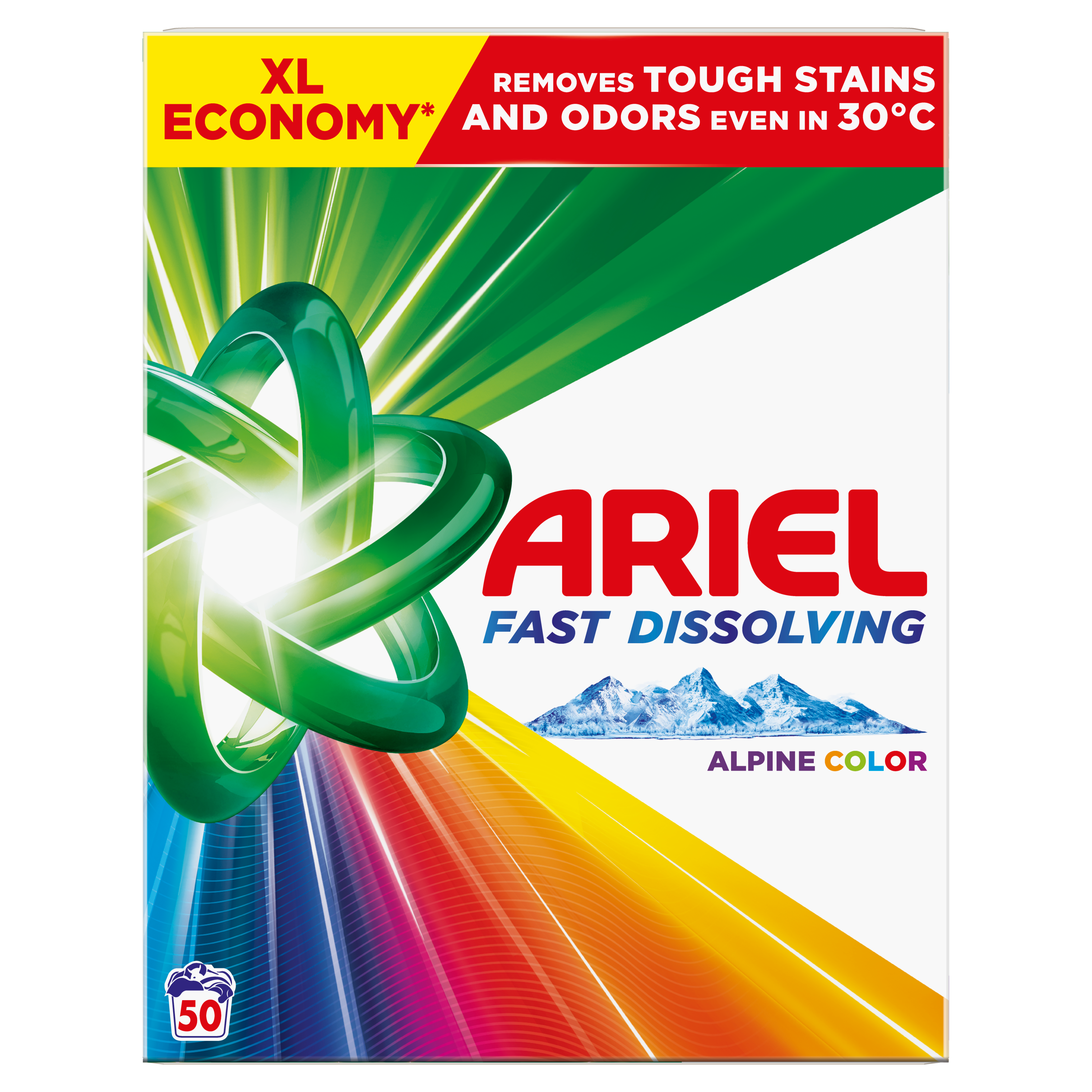 Ariel prášek na praní Color 2.75kg/50PD BOX