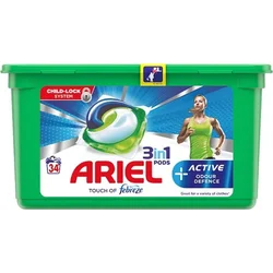 Ariel tablety 3 in 1 Active Odour Defence 3in1 Pods