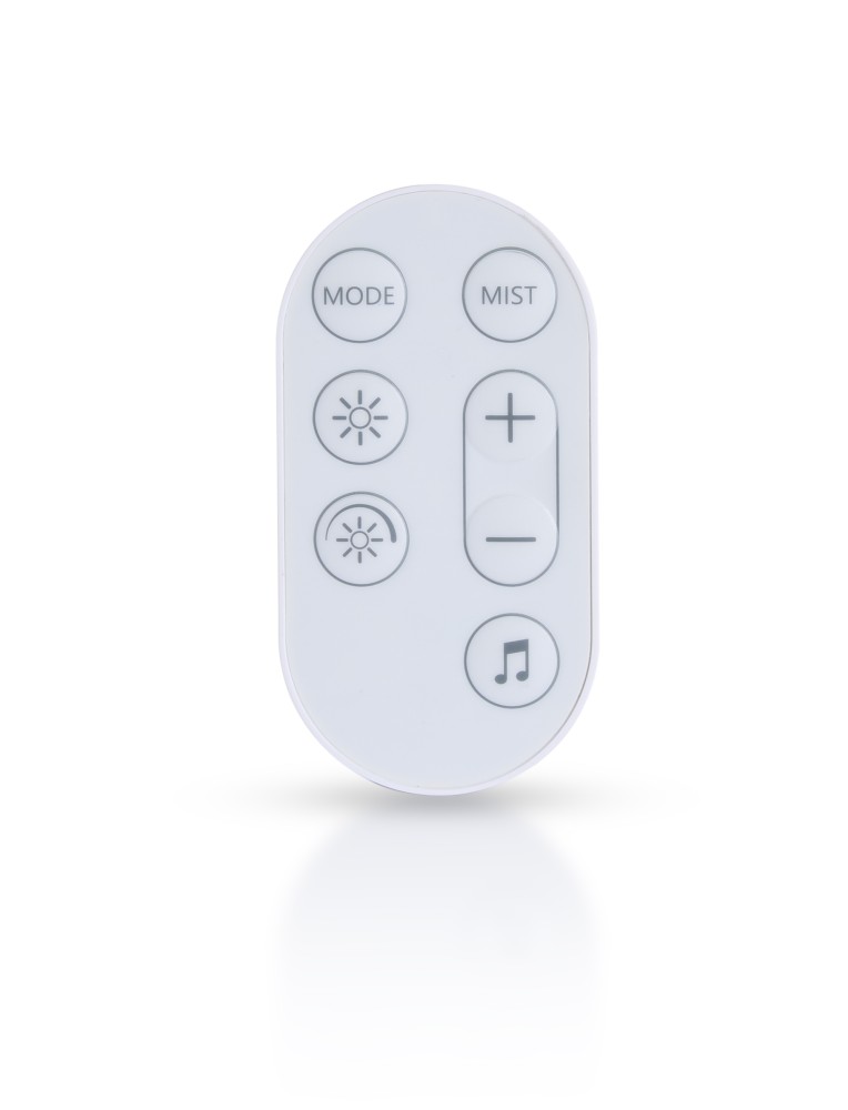 Aróma difuzér s bluetooth reproduktorom a osvetlením Airbi SONIC - svetlé drevo
