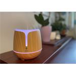 Aróma difuzér s bluetooth reproduktorom a osvetlením Airbi SONIC - svetlé drevo